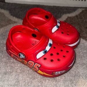 Lightning McQueen Light-Up Crocs